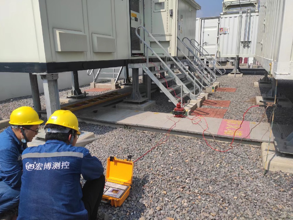宏博測控為華潤風電進行檢測服務